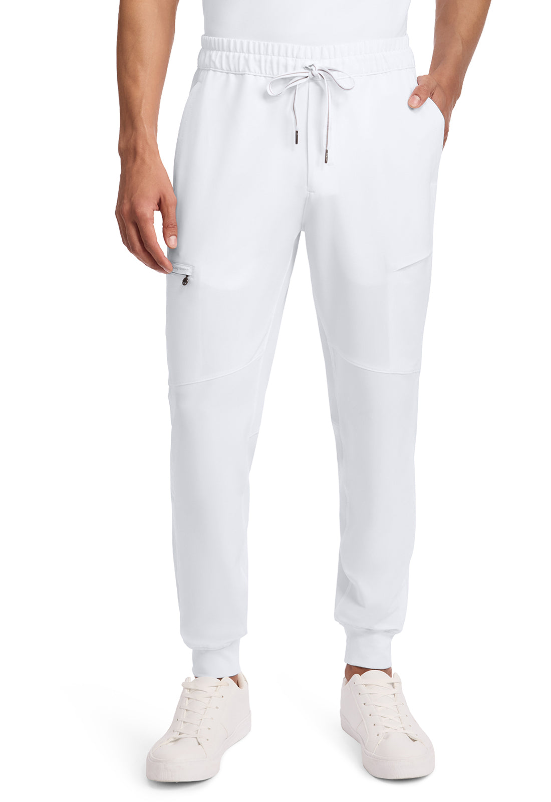 HH 360 9172 Men's Nolen Jogger Scrub Pants White