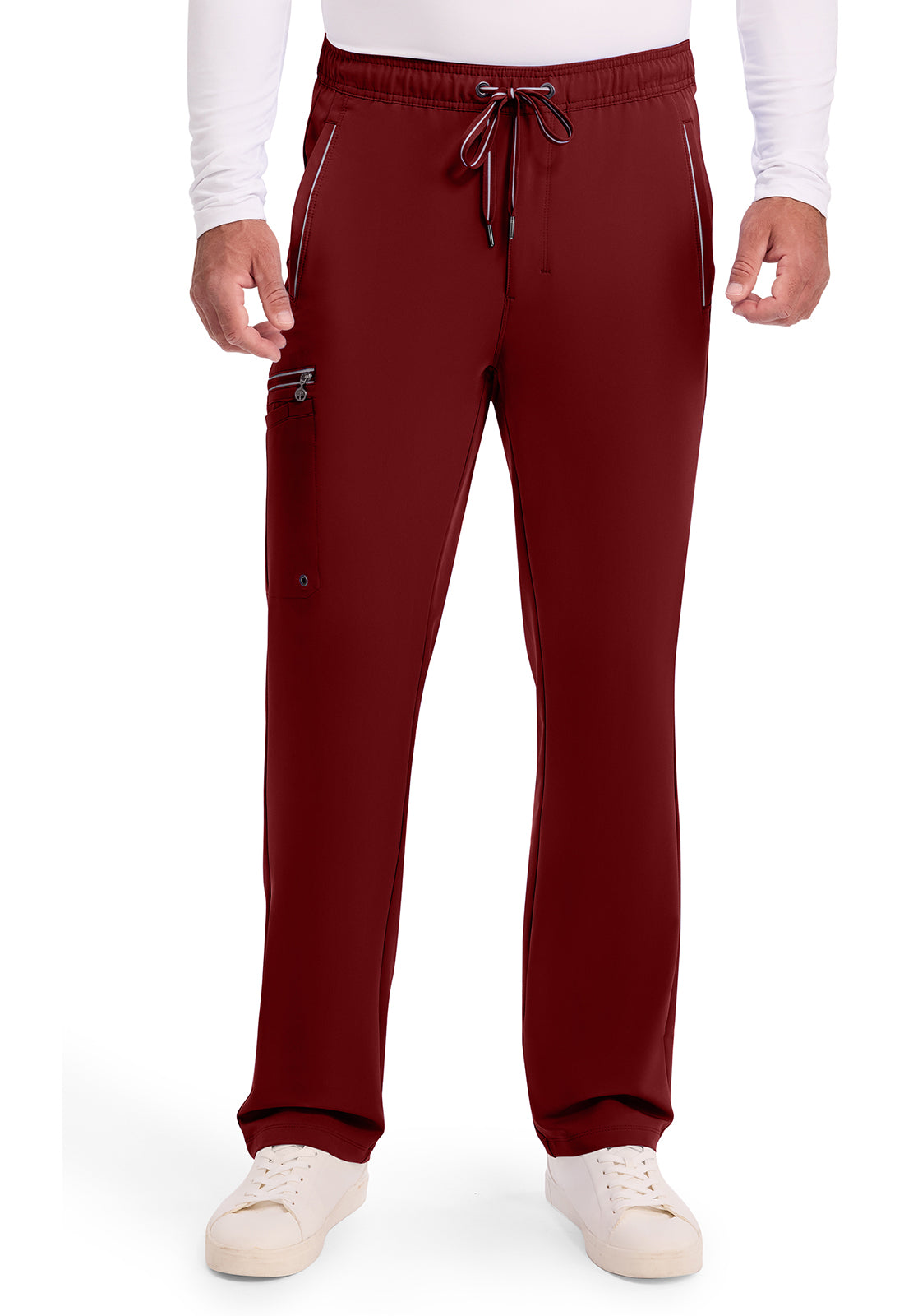 HH360 9173 Men's Noah Scrub Pants Garnet Red