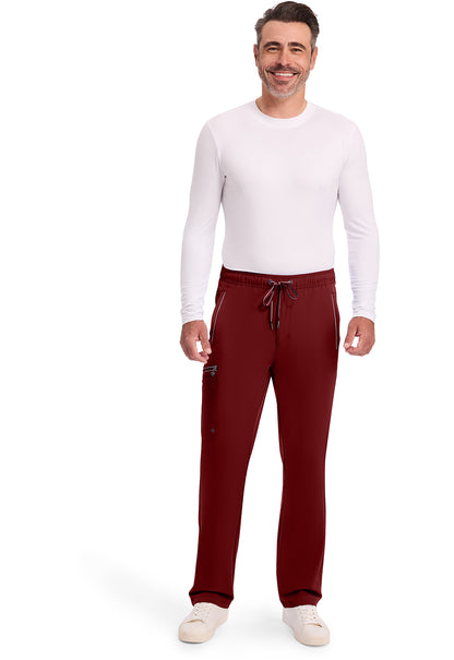 HH360 9173 Men's Noah Scrub Pants Garnet Red