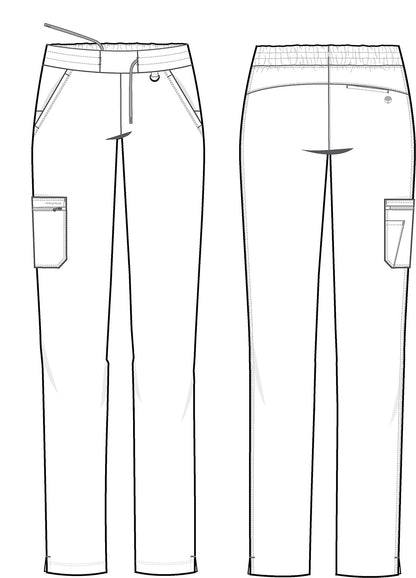 Purple Label 9181 Women's Tamara Scrub Pants Pewter