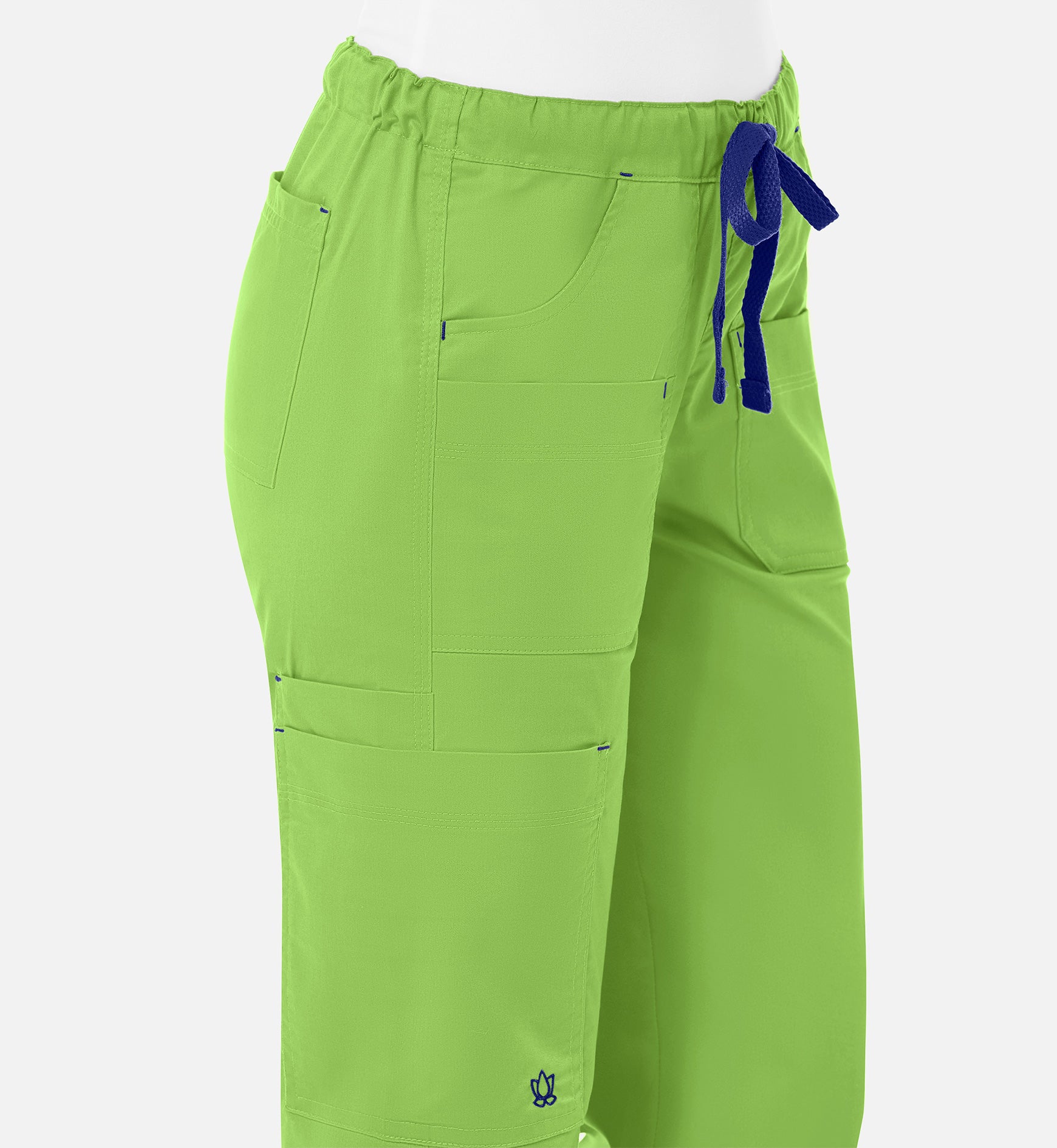 Blossom 9202 Utility Cargo Pants Apple Green