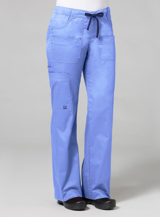 Blossom 9202 Utility Cargo Pant Ceil Blue