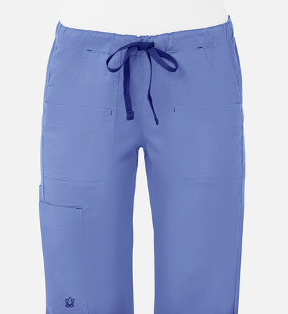 Blossom 9202 Utility Cargo Pants Ceil Blue