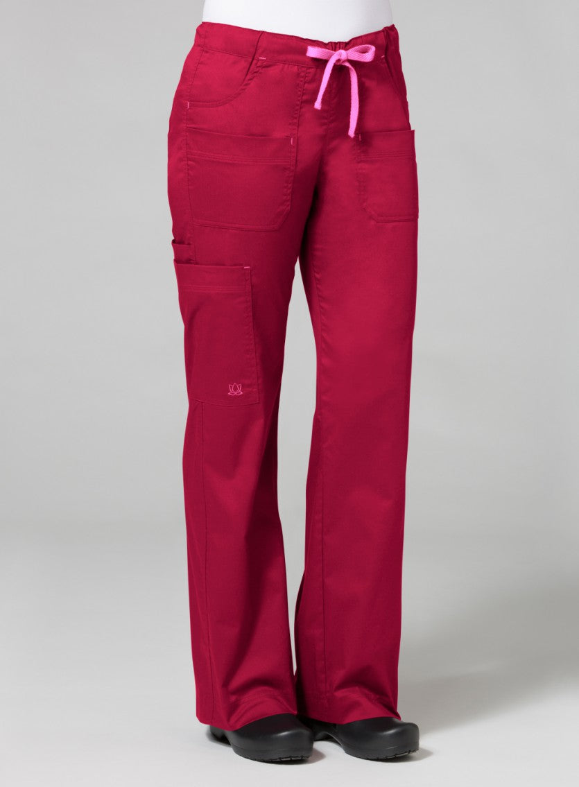 Blossom 9202 Utility Cargo Pant Crimson