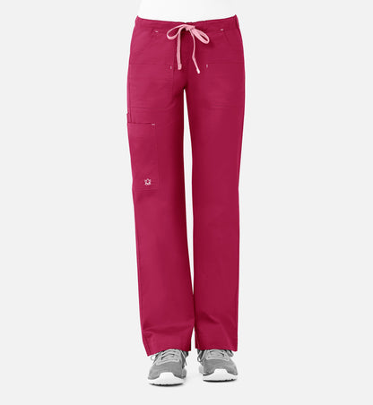 Blossom 9202 Utility Cargo Pants Crimson