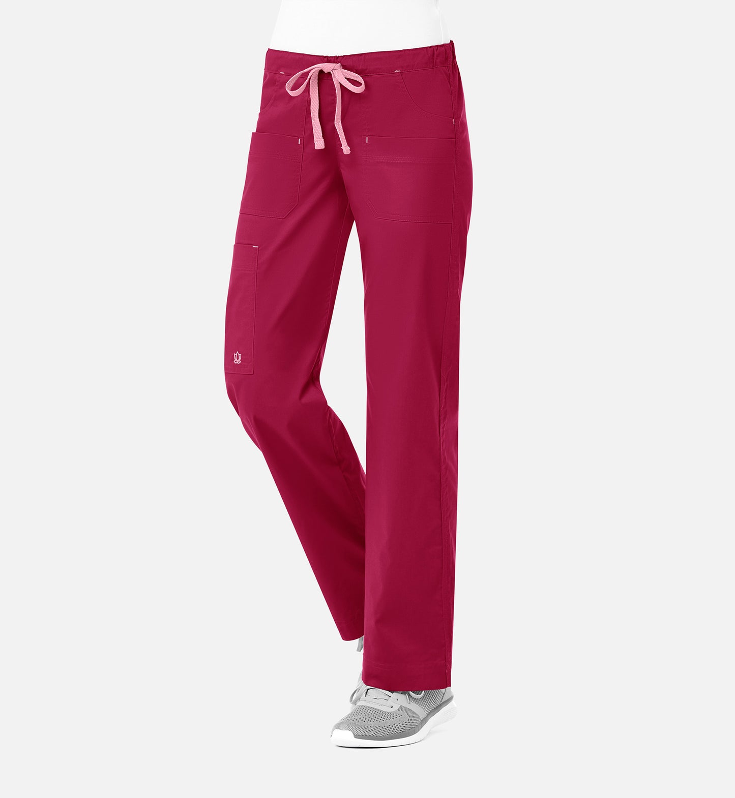 Blossom 9202 Utility Cargo Pants Crimson