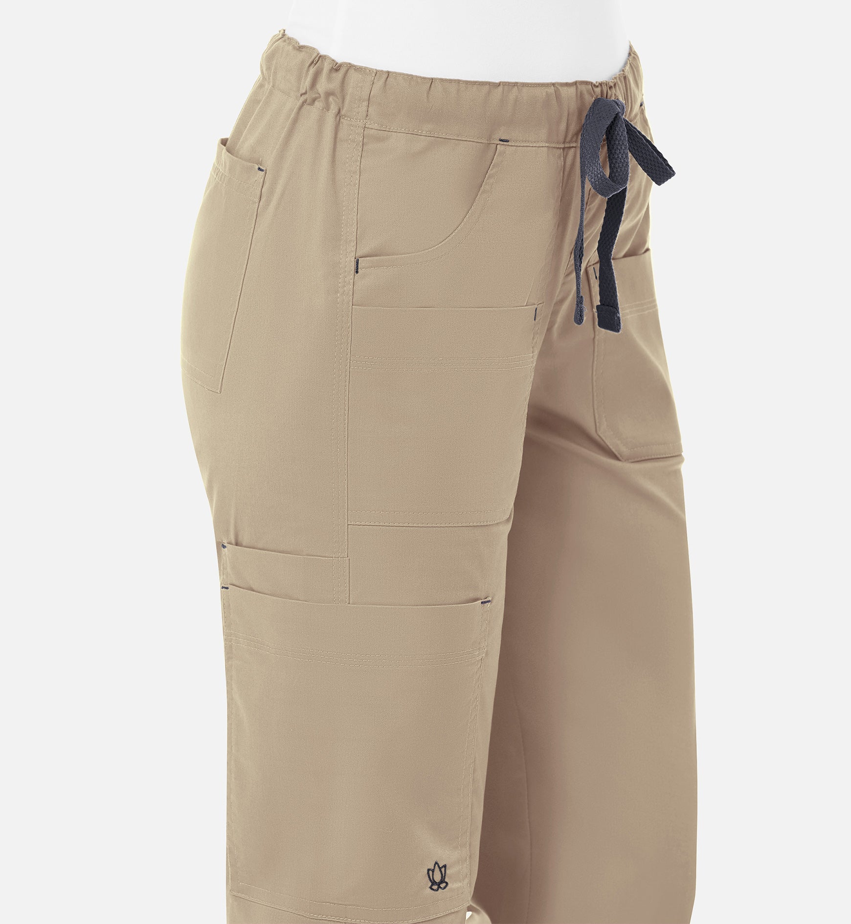 Blossom 9202 Utility Cargo Pants Khaki