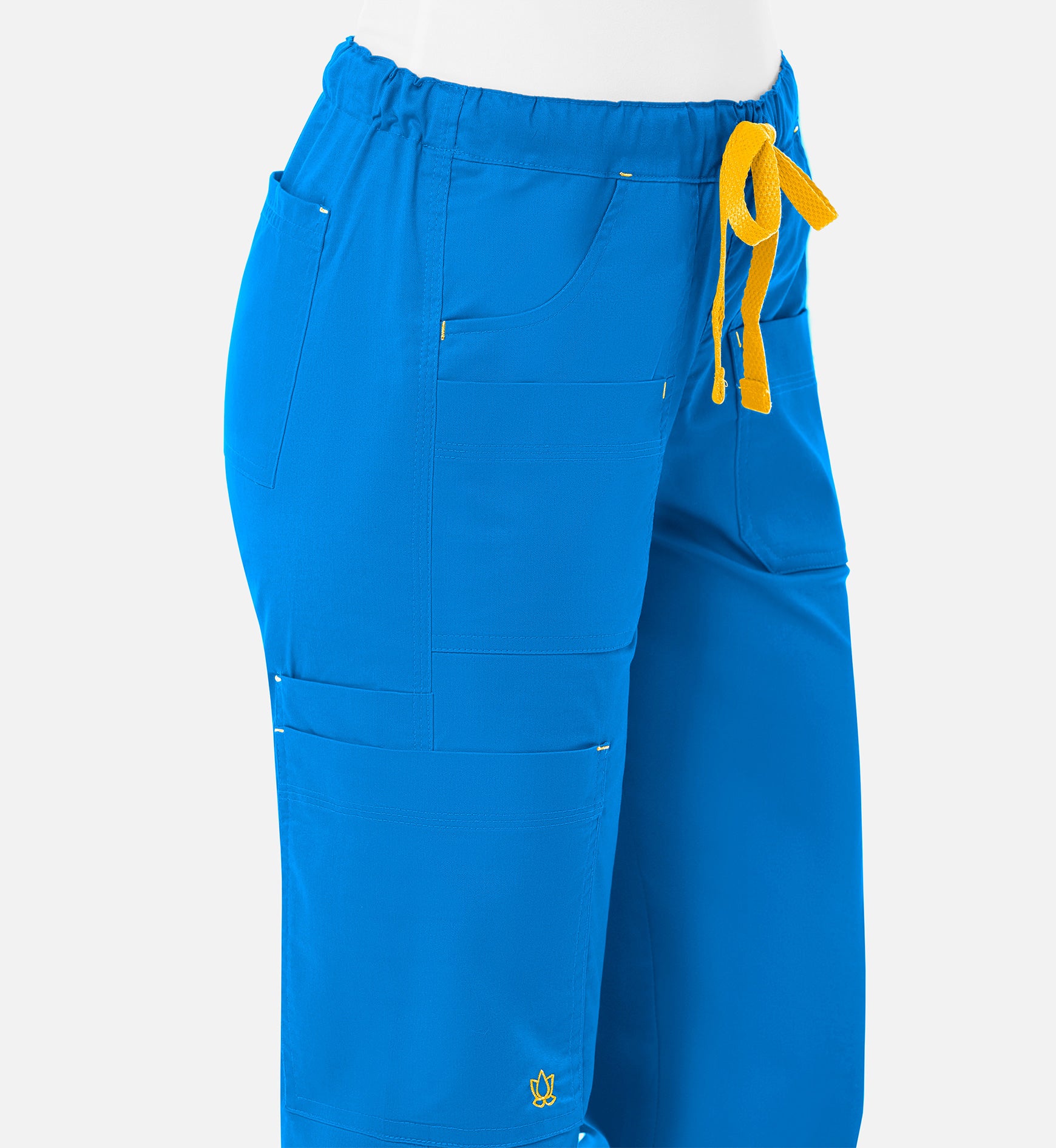 Blossom 9202 Utility Cargo Pants Pacific Blue