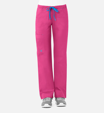 Blossom 9202 Utility Cargo Pants Passion Pink