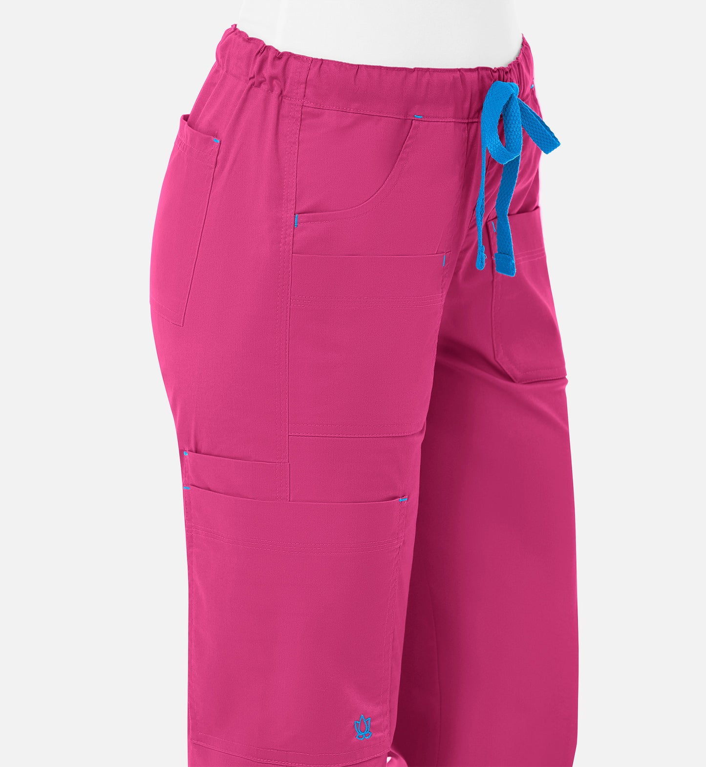 Blossom 9202 Utility Cargo Pants Passion Pink