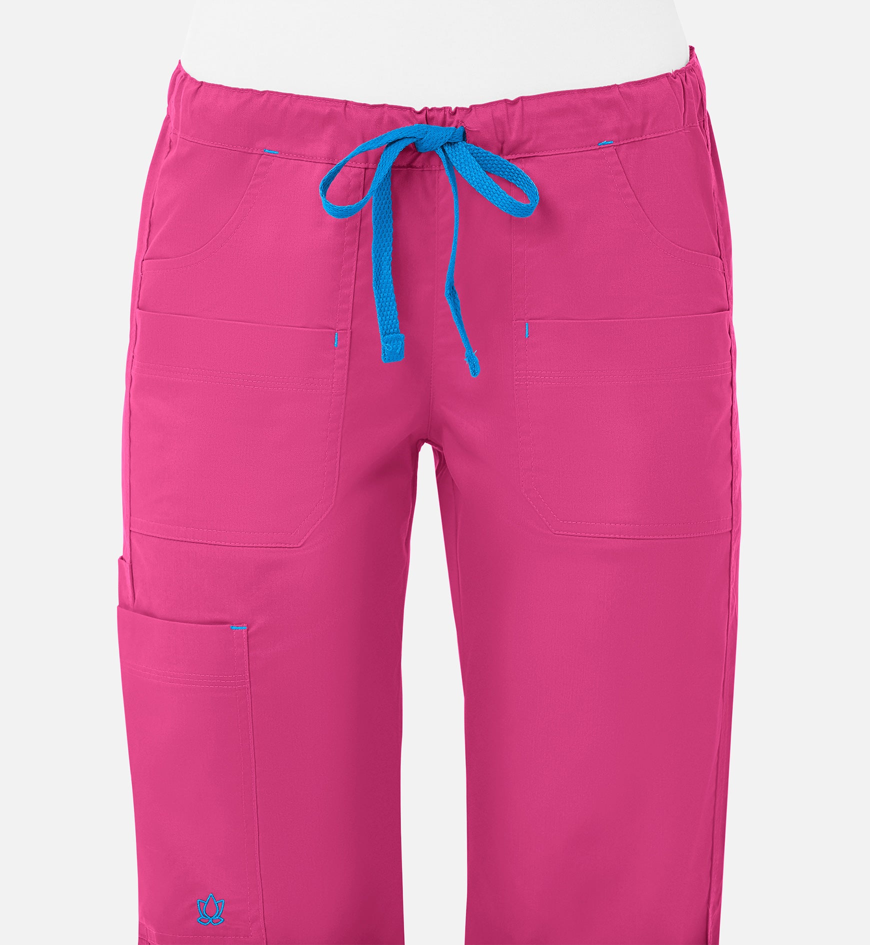 Blossom 9202 Utility Cargo Pants Passion Pink