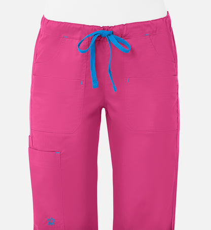 Blossom 9202 Utility Cargo Pants Passion Pink