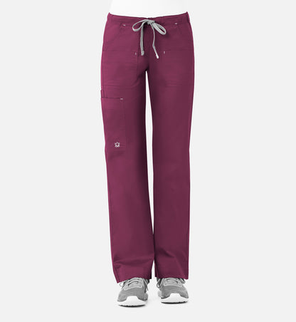 Blossom 9202 Utility Cargo Pants Wine