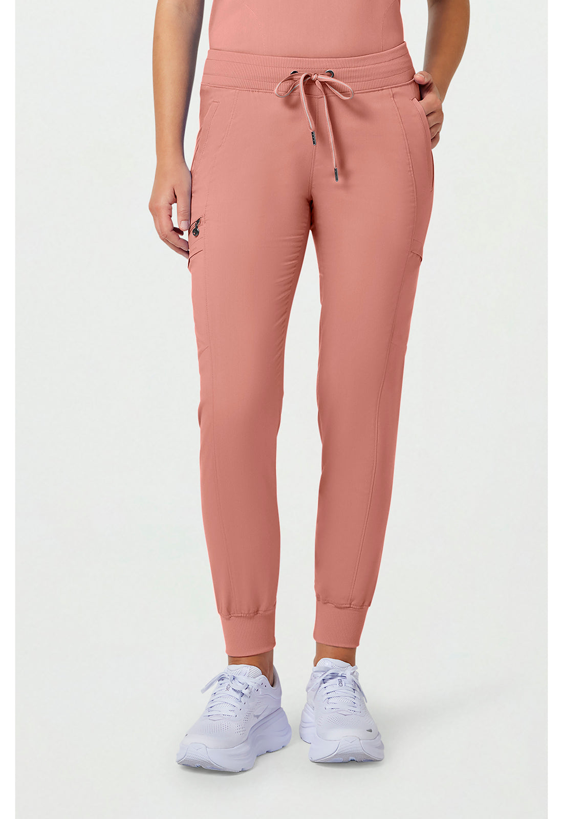 Purple Label 9244 Women's Toby Jogger Scrub Pants Velvet Peach