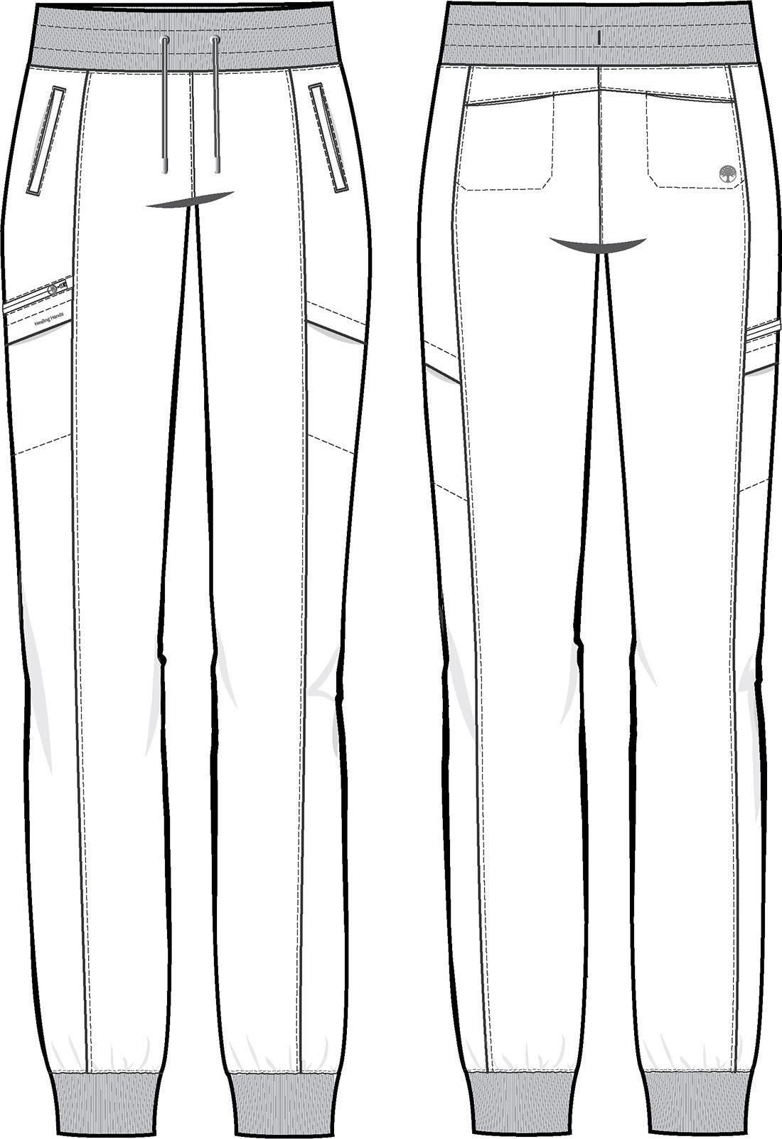 Purple Label 9244 Toby Jogger Pants Galaxy Blue