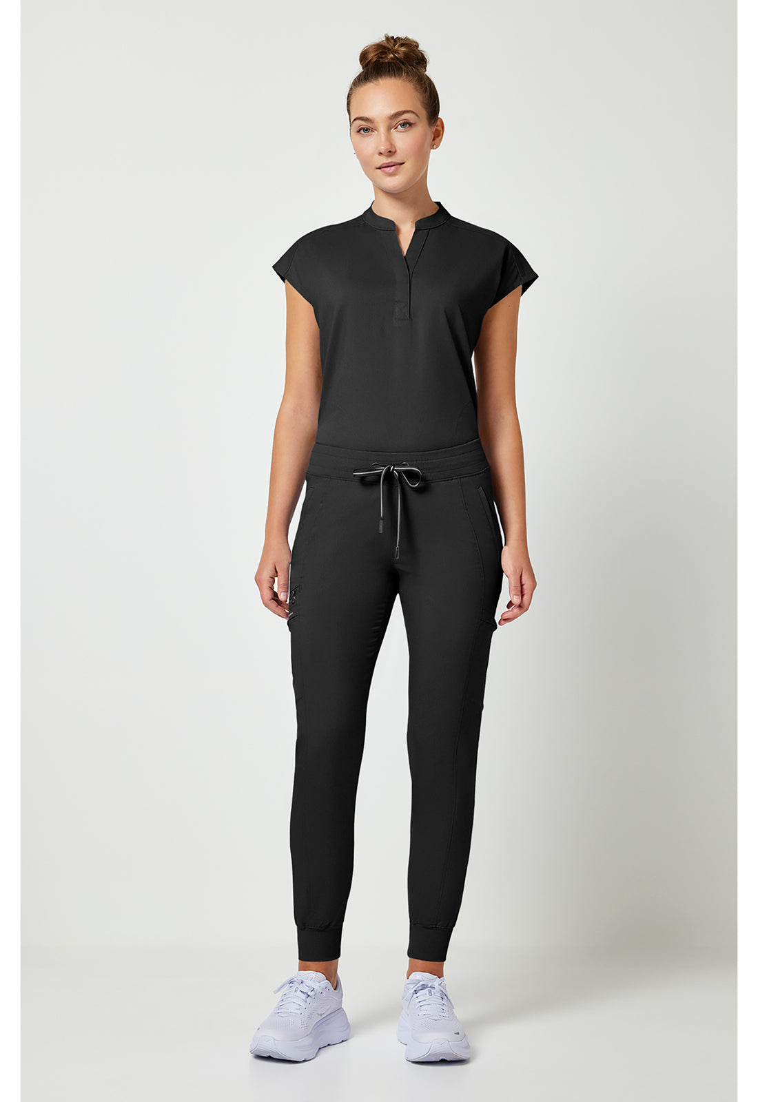 Purple Label 9244 Women's Toby Jogger Scrub Pants Black