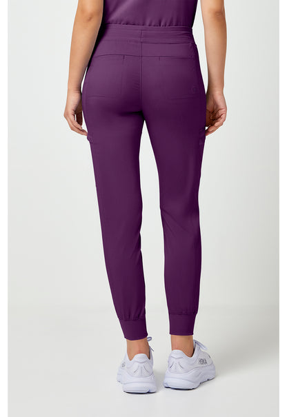Purple Label 9244 Women's Toby Jogger Scrub Pants Eggplant