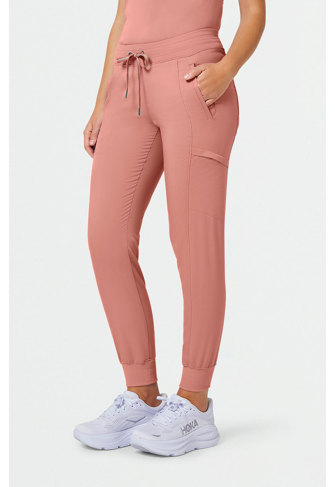 Purple Label 9244 Women's Toby Jogger Scrub Pants Velvet Peach