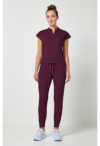 Purple Label 9244 Women's Toby Jogger Scrub Pants Wine
