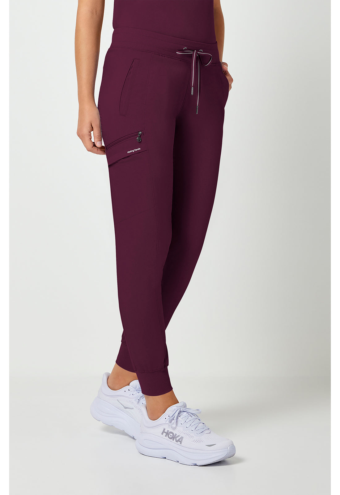 Purple Label 9244 Women's Toby Jogger Scrub Pants Wine