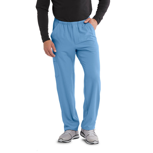 Skechers SK0215 Structure Scrub Pants Ciel Blue Model Image Front | Barco