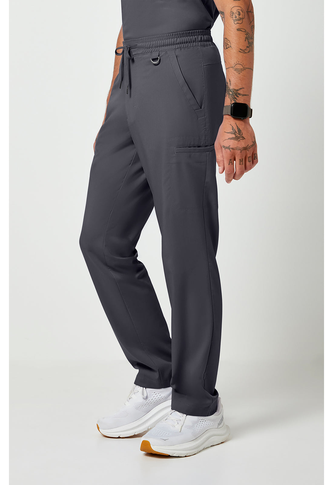 Purple Label 9300 Men's Daniel Utility Scrub Pants Pewter