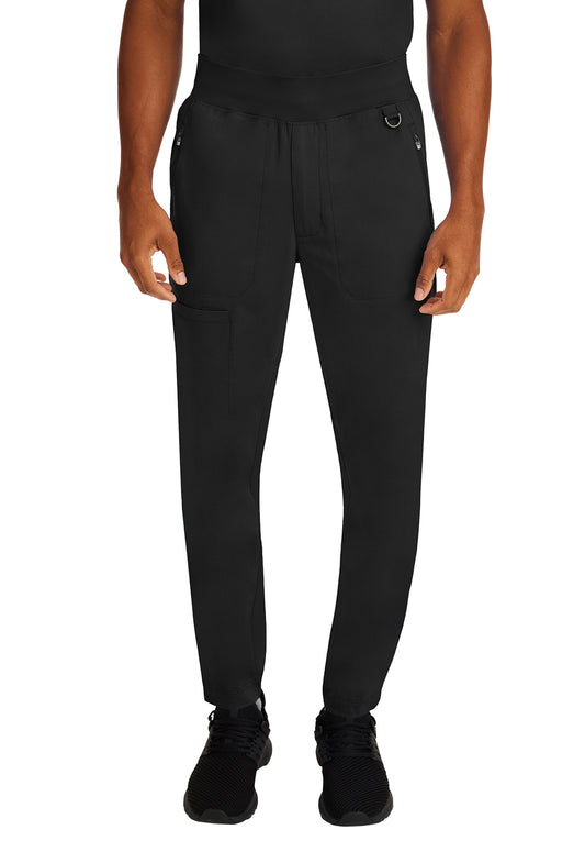 Purple Label 9301 Men's Dante Jogger Scrub Pants Black