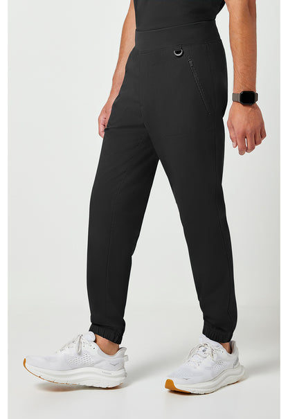 Purple Label 9301 Men's Dante Jogger Scrub Pants Black