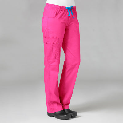 Blossom 9302 Pintuck Cargo Pant Passion Pink