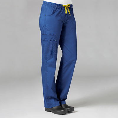 Blossom 9302 Pintuck Cargo Pant Royal Blue