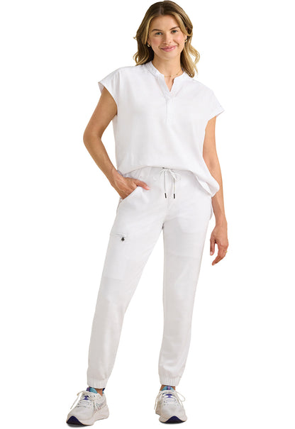 Purple Label 9350 Women's Tate Scrub Joggers Camo Scrub Pants image 2