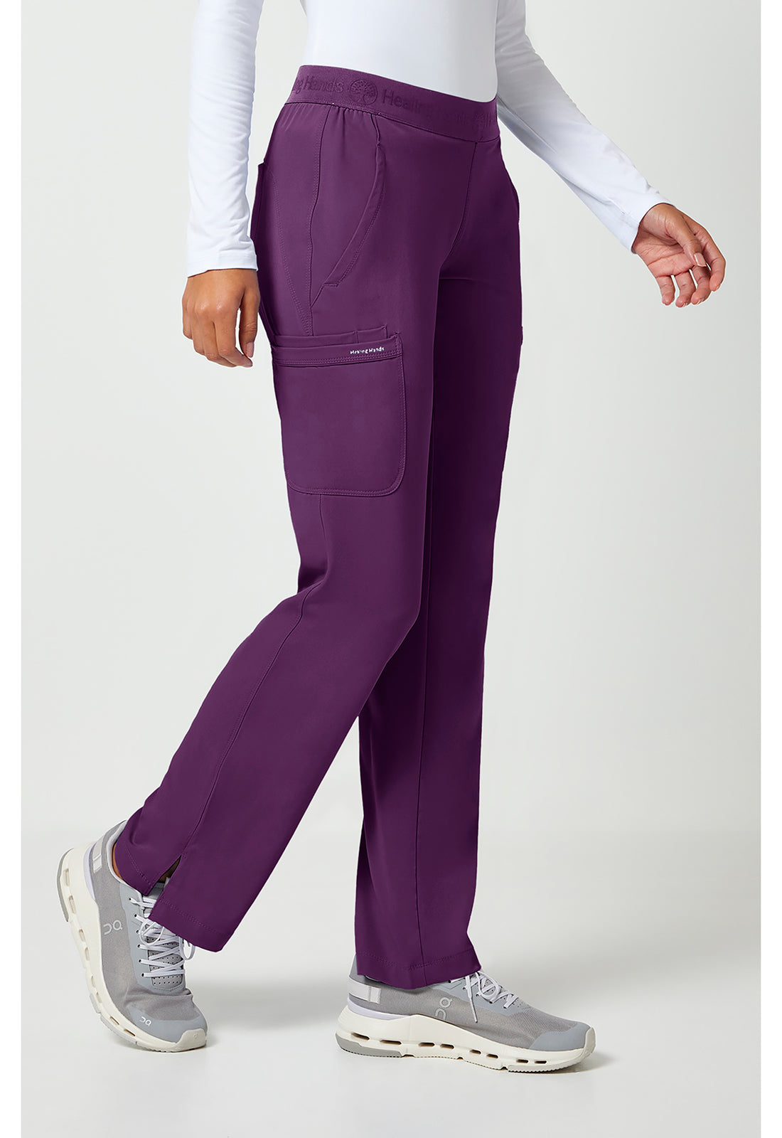 HH Works 9500 Women's Rachel Scrub Pants Eggplant