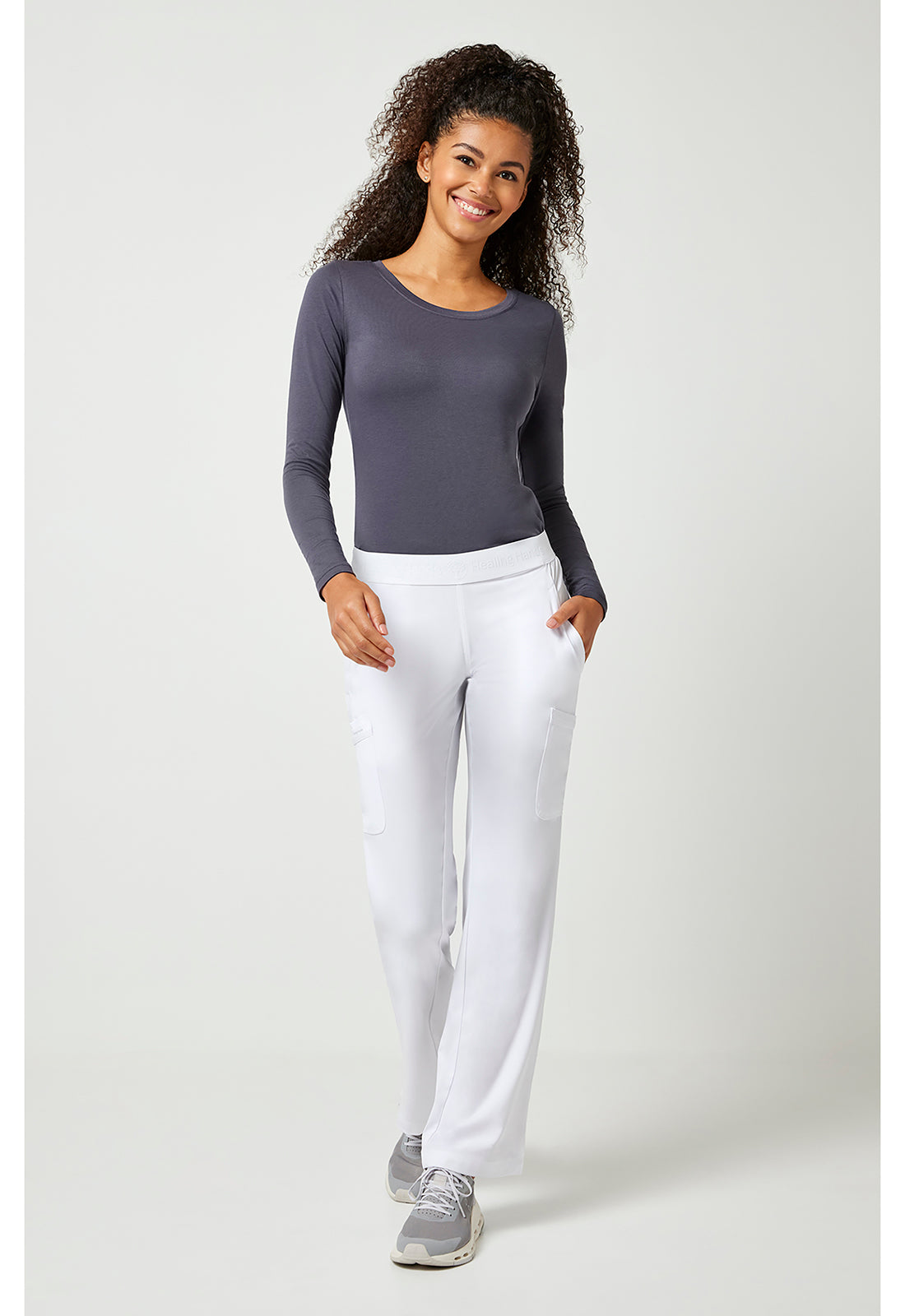 HH Works 9500 Women's Rachel Scrub Pants White