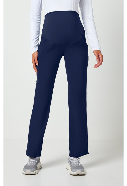 HH Works 9510 Women's Rose Maternity Scrub Pants Navy