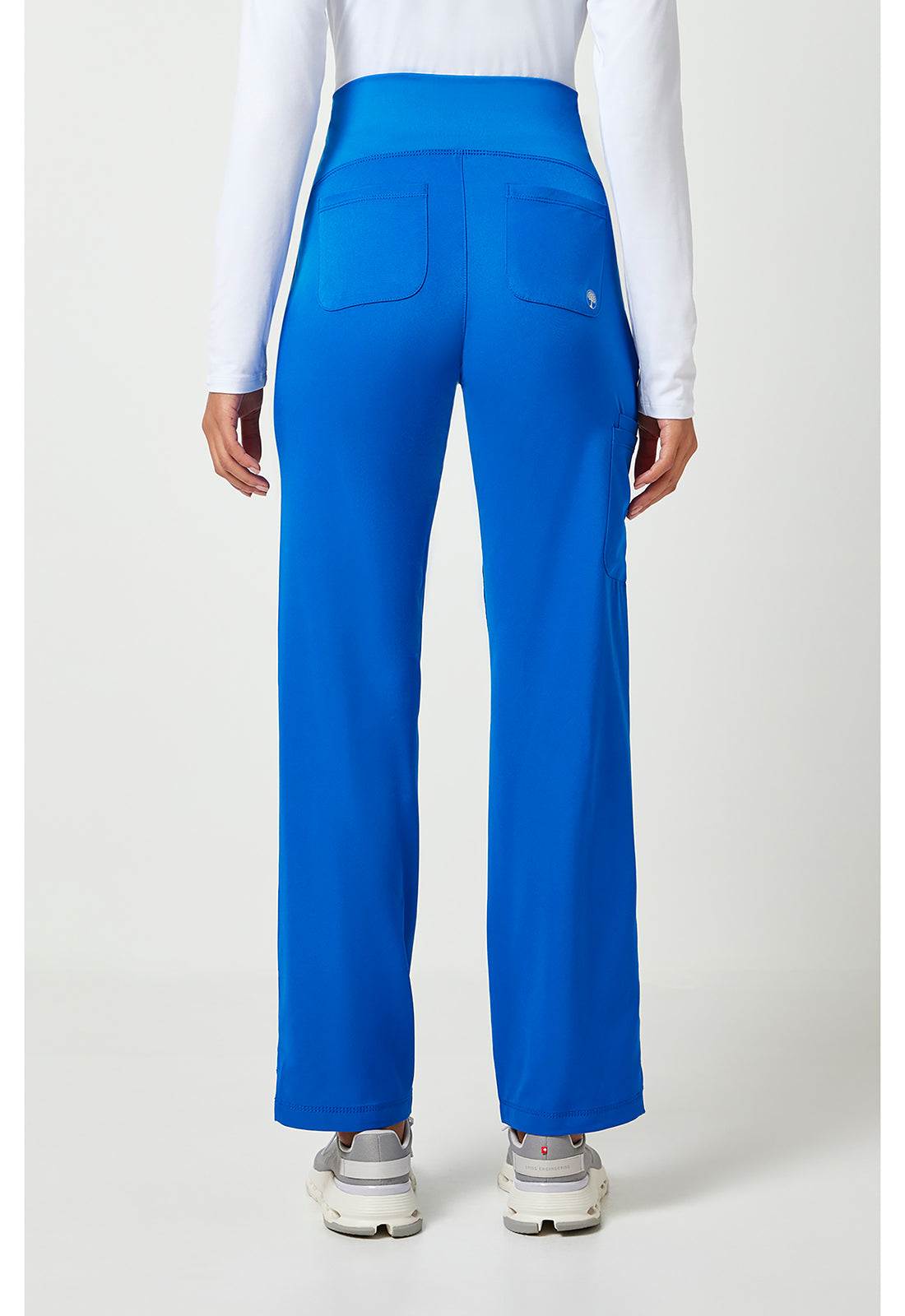 HH Works 9510 Women's Rose Maternity Scrub Pants image 4