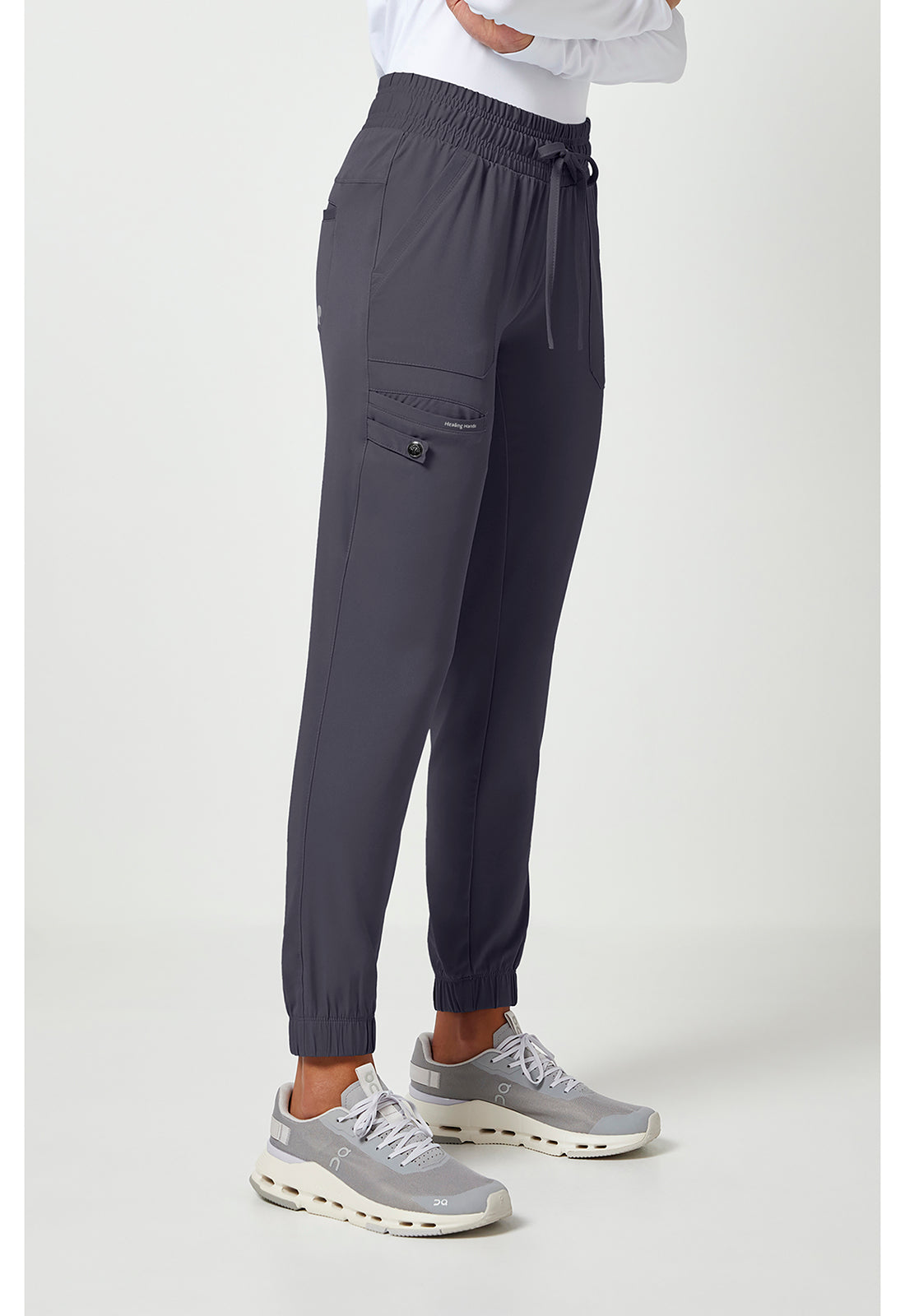 HH Works 9575 Women's Renee Scrub Pants Pewter