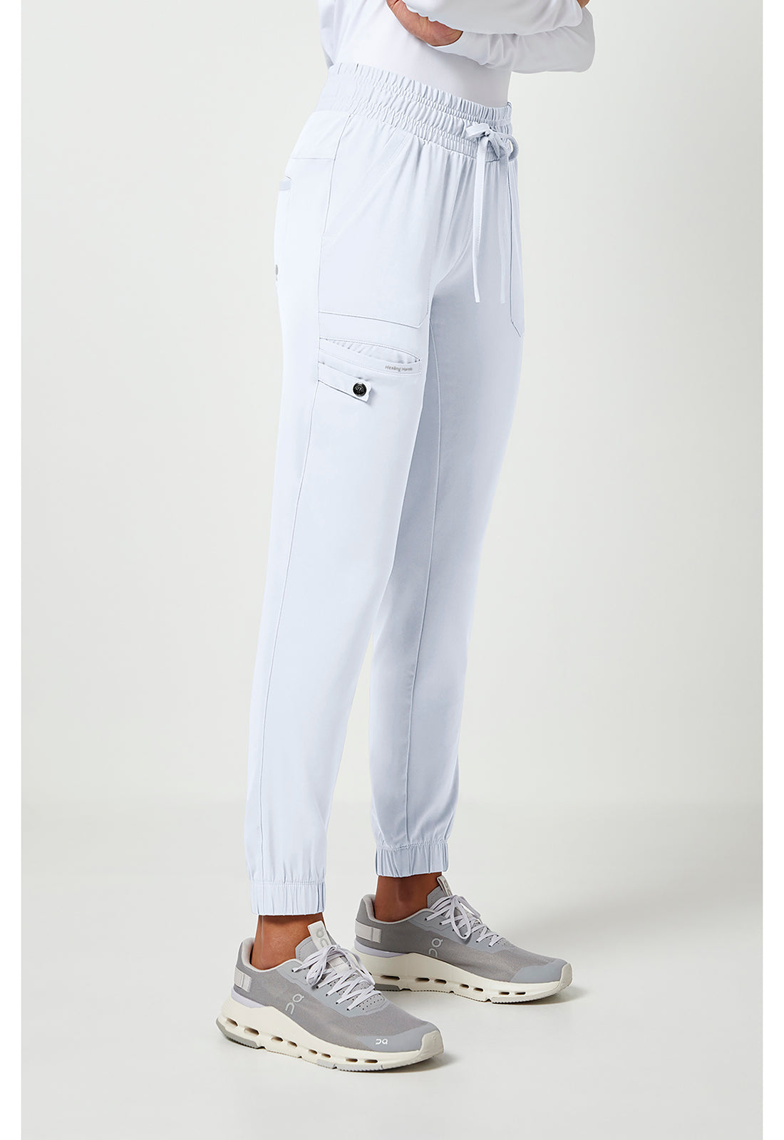 HH Works 9575 Women's Renee Scrub Pants White
