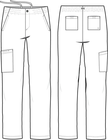 HH Works 9590 Men's Ryan Scrub Pants Royal