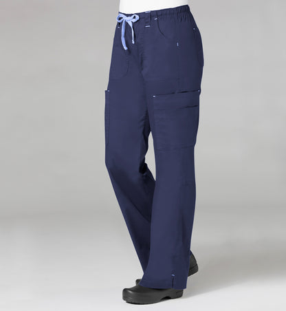 Blossom 9602 Multi-Pocket Cargo Pants Navy