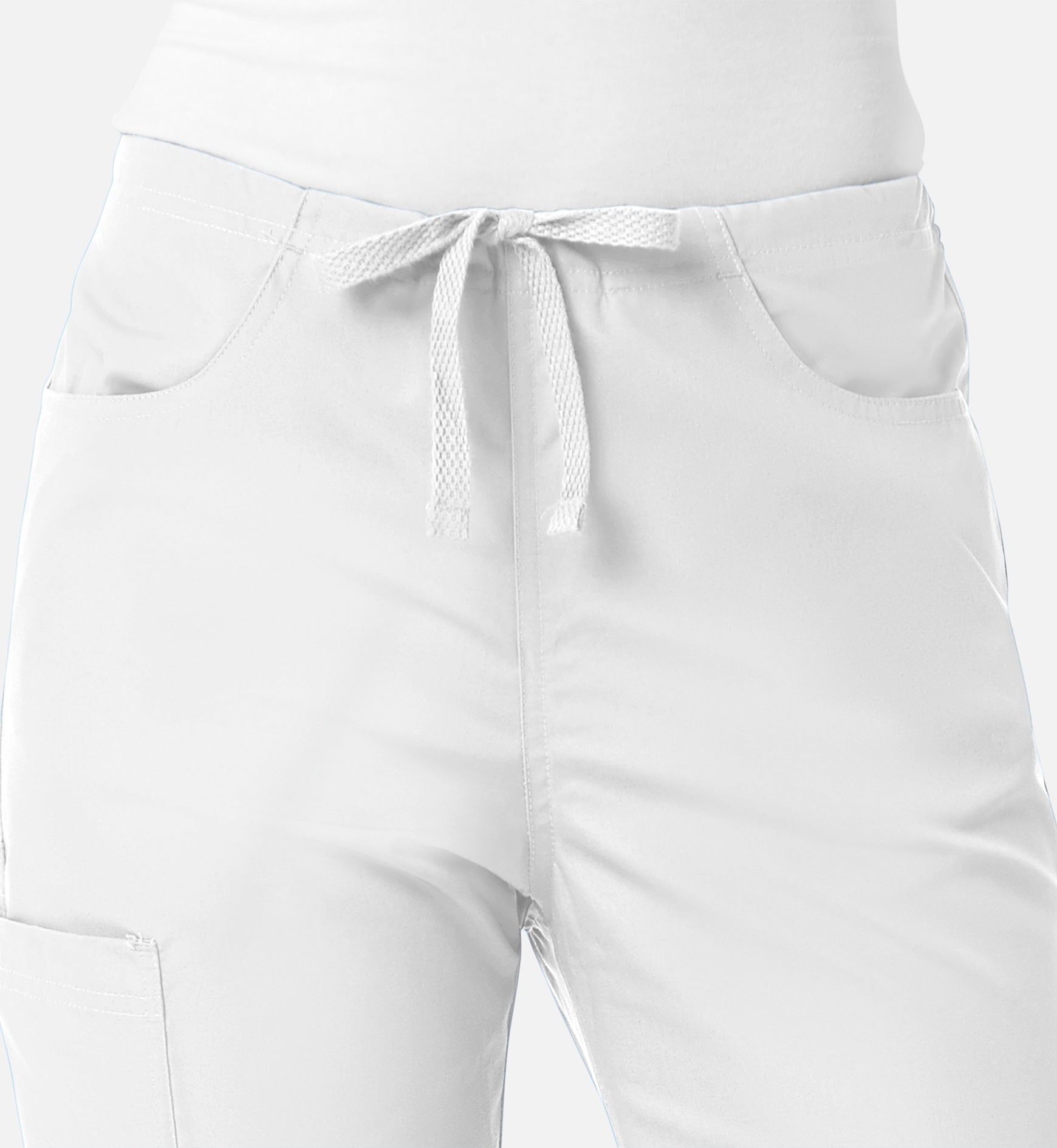 Core 9626 Women’s Utility Cargo Pant White