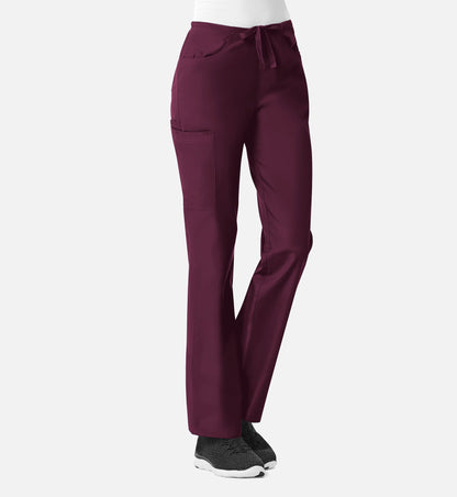 Core 9626 Women's Utility Cargo Pants Wine