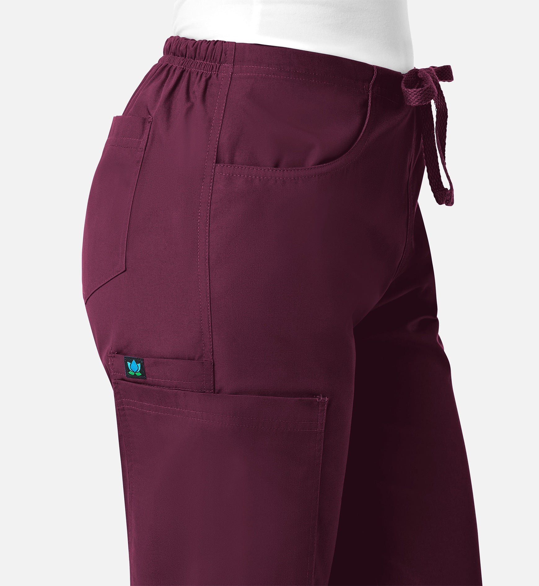 Core 9626 Women's Utility Cargo Pants Wine