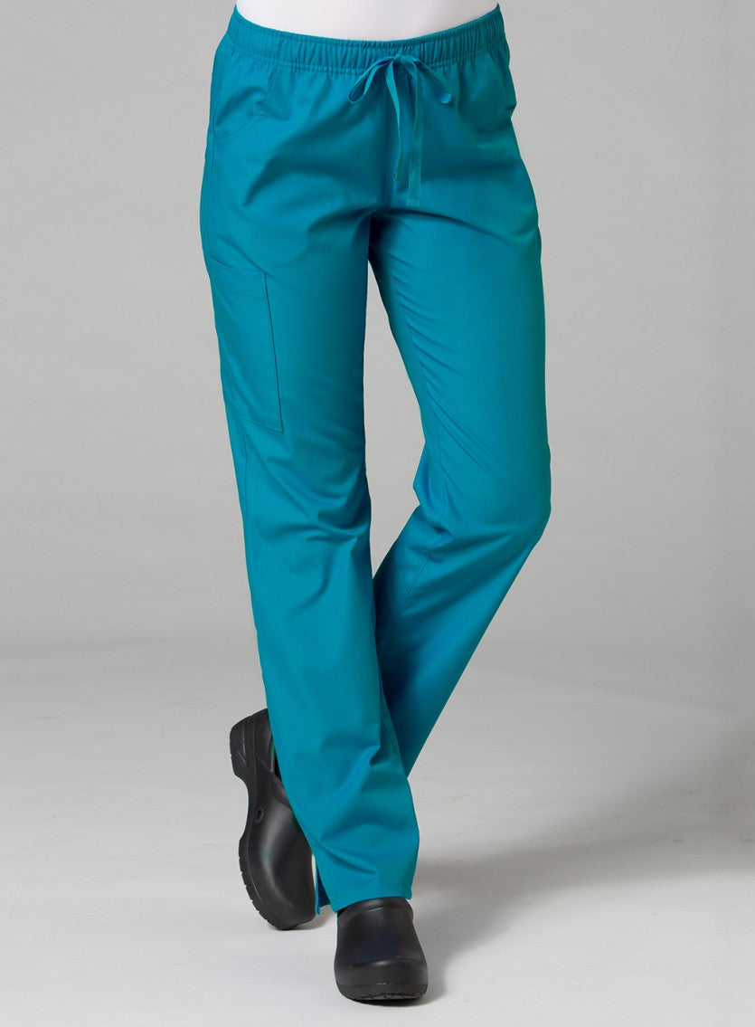 RedPanda 9726 Women’s Full Elastic Cargo Pant Teal