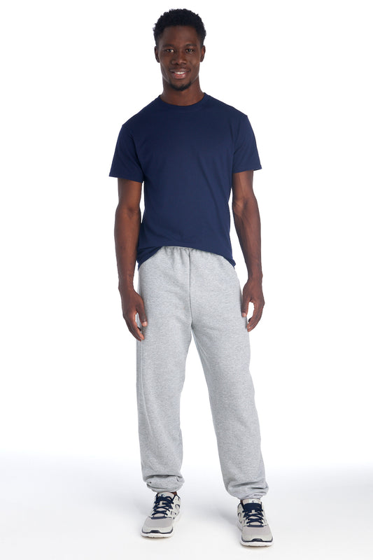 Jerzees NuBlend Sweatpant.  973M Athletic Heather