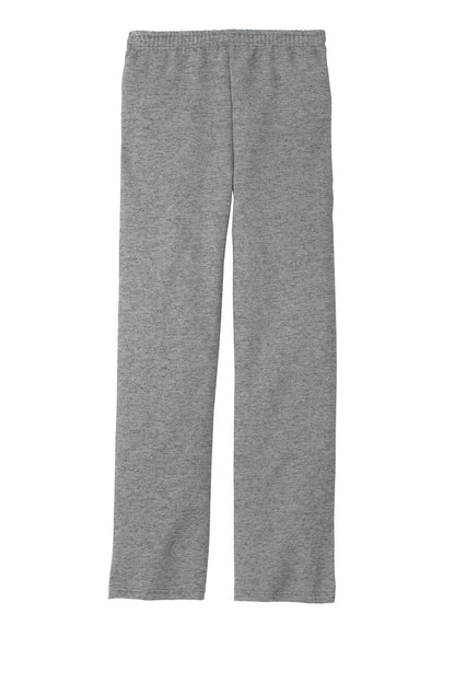Jerzees NuBlend Open Bottom Pant with Pockets. 974MP Oxford