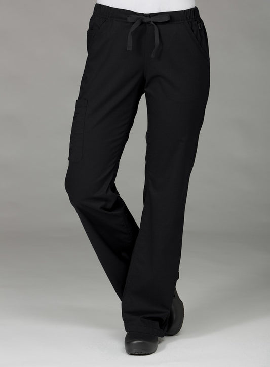 Blossom 9802 Straight Leg Cargo Pant Black