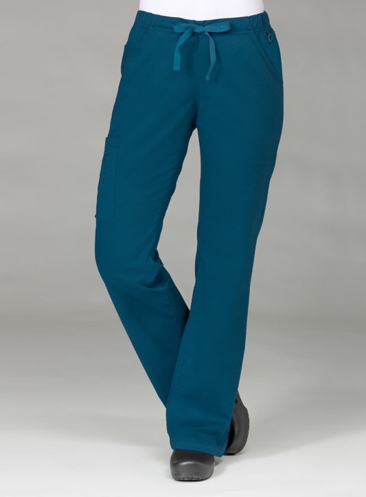 Blossom 9802 Straight Leg Cargo Pant Caribbean Blue