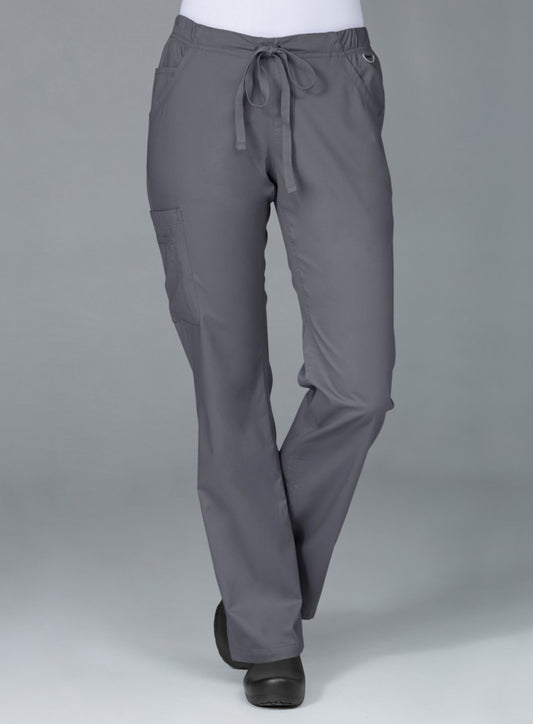 Blossom 9802 Straight Leg Cargo Pant Pewter