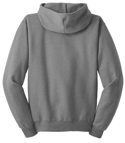 Jerzees NuBlend Full-Zip Hooded Sweatshirt.  993M Oxford