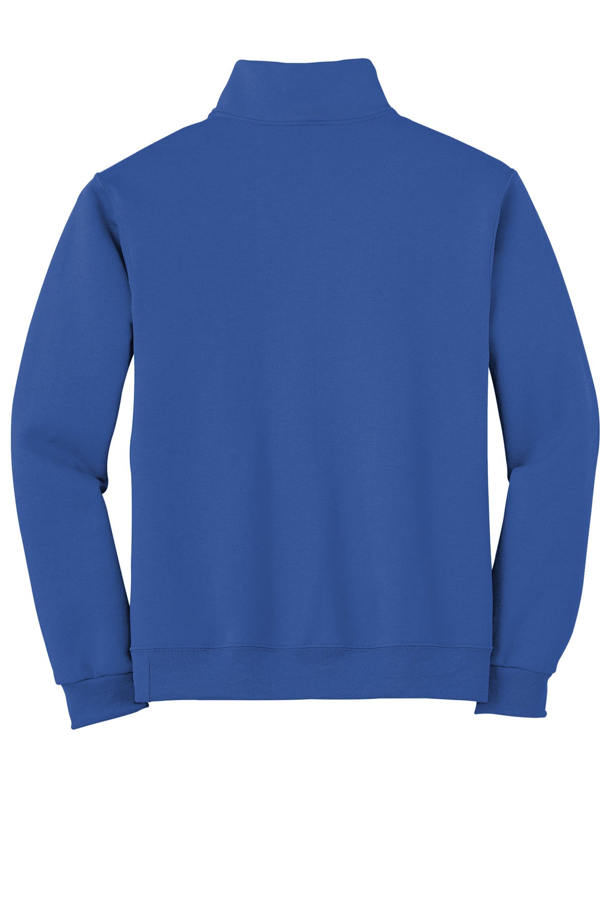 Jerzees NuBlend 1/4-Zip Cadet Collar Sweatshirt. 995M Royal